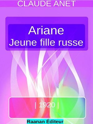 cover image of ARIANE, jeune fille russe